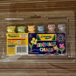 Crayola Sidewalk Chalk NEW